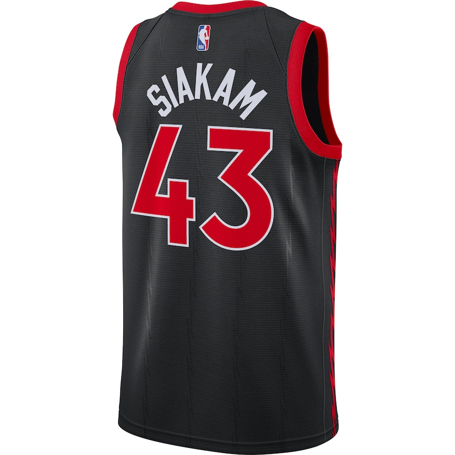 Pascal Siakam Toronto Raptors Jordan Brand 2020/21 Swingman - Jersey - Black - Statement Edition