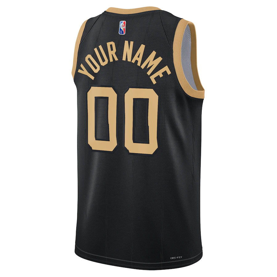 Toronto Raptors Nike 2021/22 - Swingman Custom Jersey - City Edition - Black