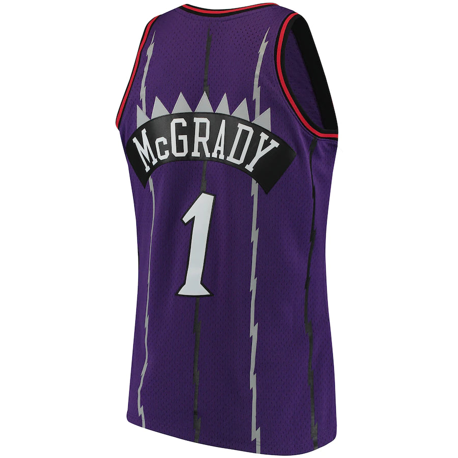 Tracy McGrady Toronto Raptors Mitchell & Ness 1998-99 Hardwood Classics - Swingman Jersey - Purple