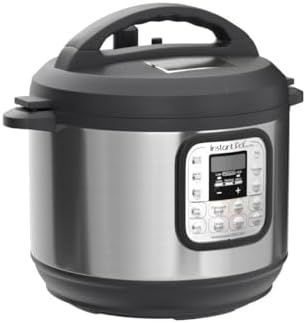 Instant Pot Duo 7-in-1 Electric Pressure Cooker, Slow Cooker, Rice, Steamer, Sauté, Yogurt Maker, Warmer &amp; Sterilizer, Includes App With Over 800 Recipes, Stainless Steel, 6 Quart