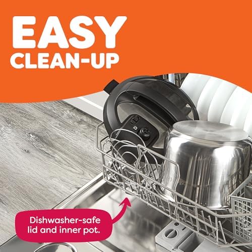 Instant Pot Duo 7-in-1 Electric Pressure Cooker, Slow Cooker, Rice, Steamer, Sauté, Yogurt Maker, Warmer &amp; Sterilizer, Includes App With Over 800 Recipes, Stainless Steel, 6 Quart