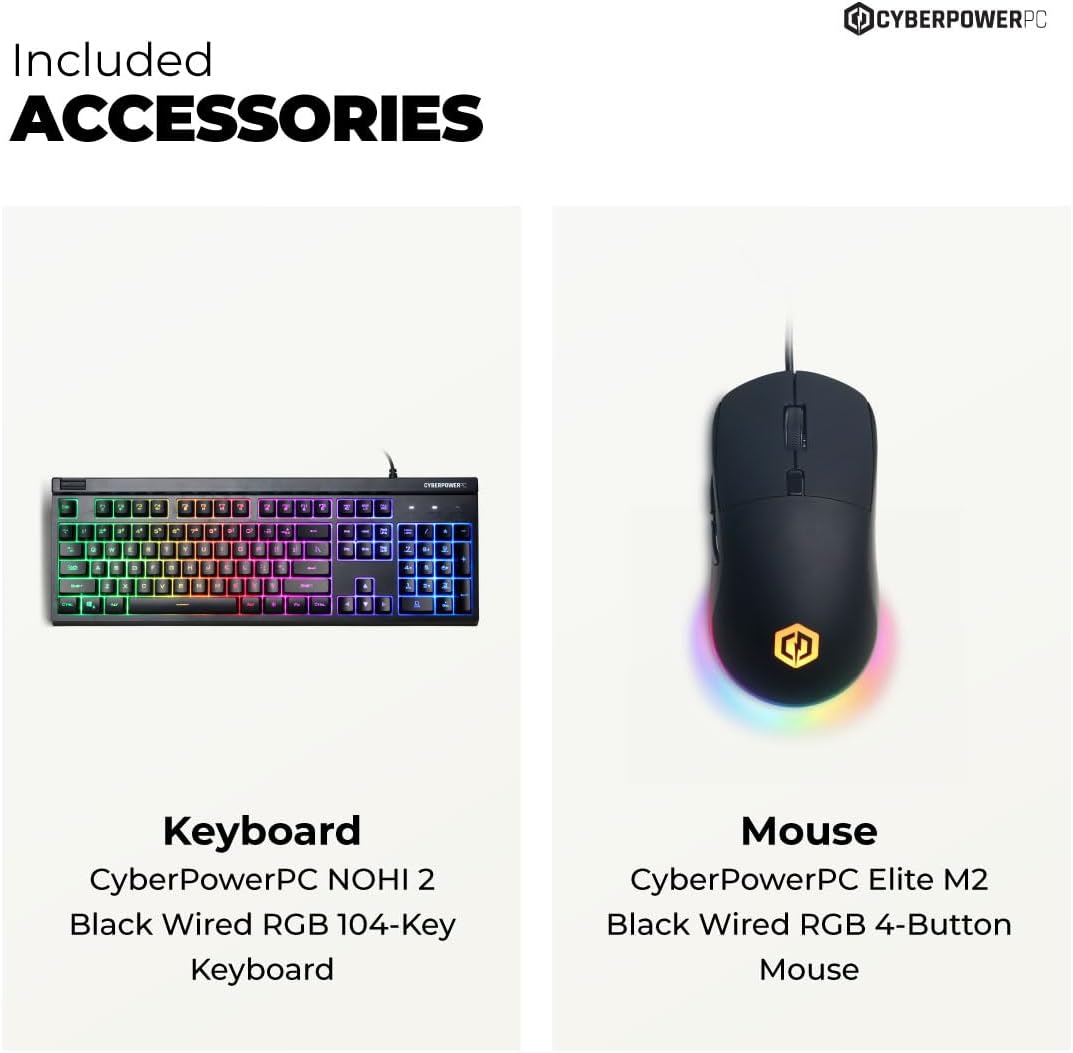 CyberPowerPC Gamer Xtreme VR Gaming PC, Intel Core i9-14900KF 3.2GHz, GeForce RTX 5070 12GB, 32GB DDR5, 2TB PCIe 4.0 SSD, WiFi Ready & Windows 11 Home (GXiVR8080A39)